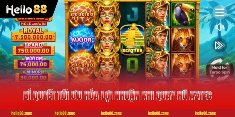 Kho Báu Aztec - Bí Mật Ngôi Đền Cổ Với 32400 Cách Thắng 4 Bí quyết tối ưu hóa lợi nhuận khi quay hũ Aztec