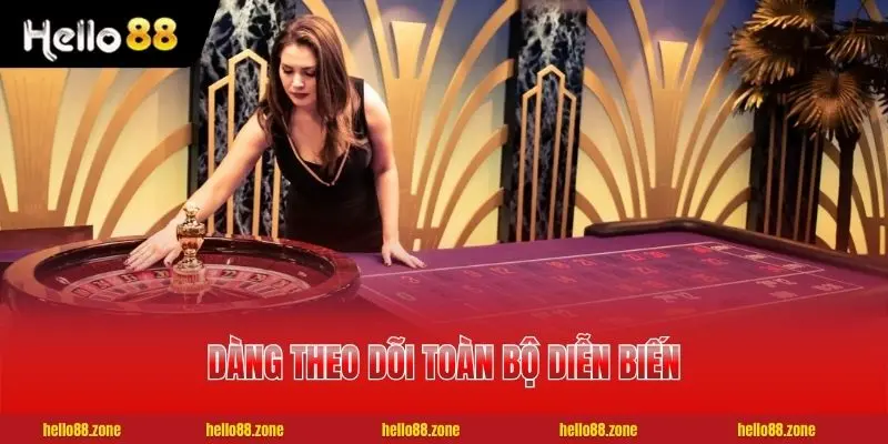 6 Lý Do Live Casino Thu Hút 1+ Triệu Người Chơi Trực Tuyến 3 Dễ dàng theo dõi toàn bộ diễn biến trận đấu
